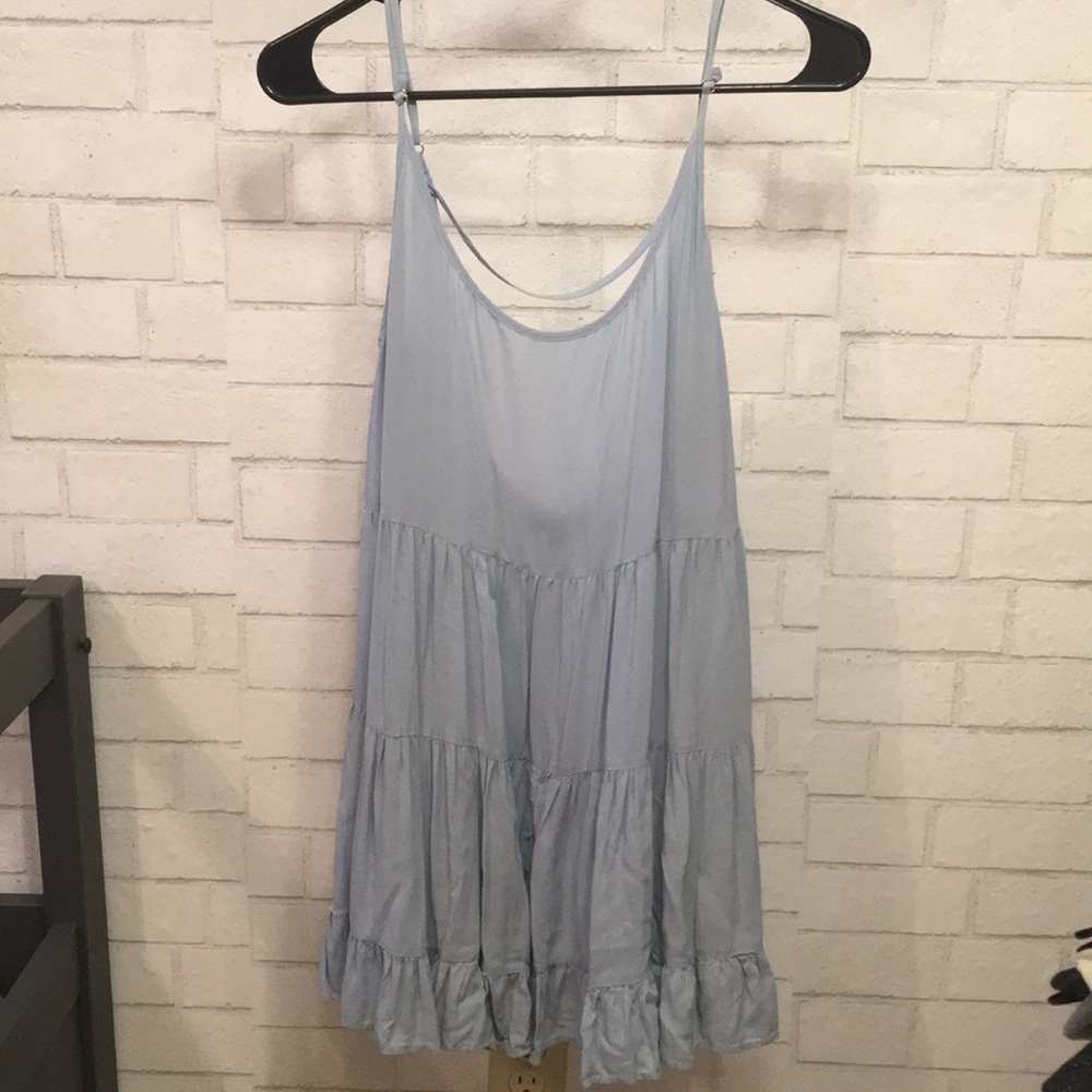 Blue Casual Dress/Cover Up